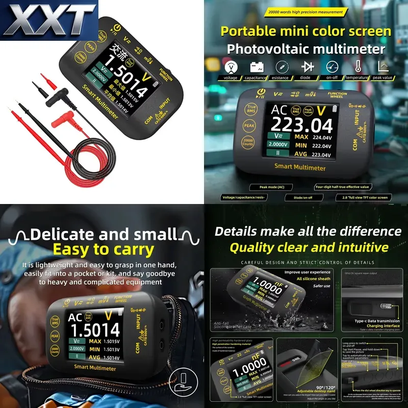 Multimeter Digital - Multimeter Digital Profesional XXT S40 USB
