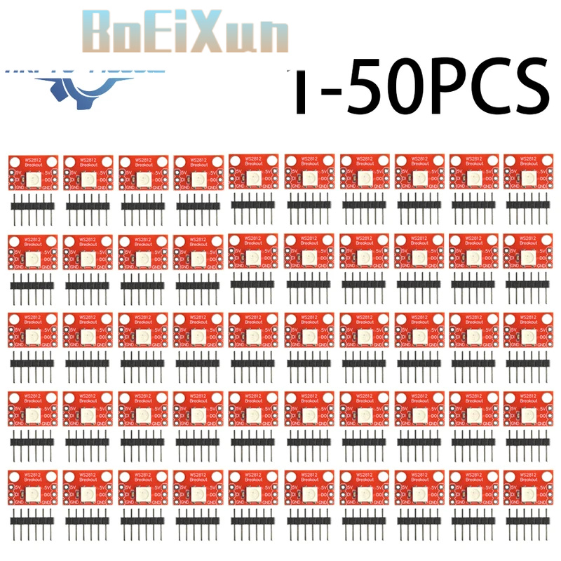 Diy Electronics Address - 1-50pcs Modul Breakout LED RGB WS2812