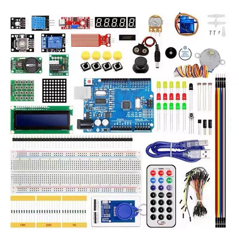 Diy Electronics Motor - Kit Pemula ABDE-RFID Untuk Arduino UNO