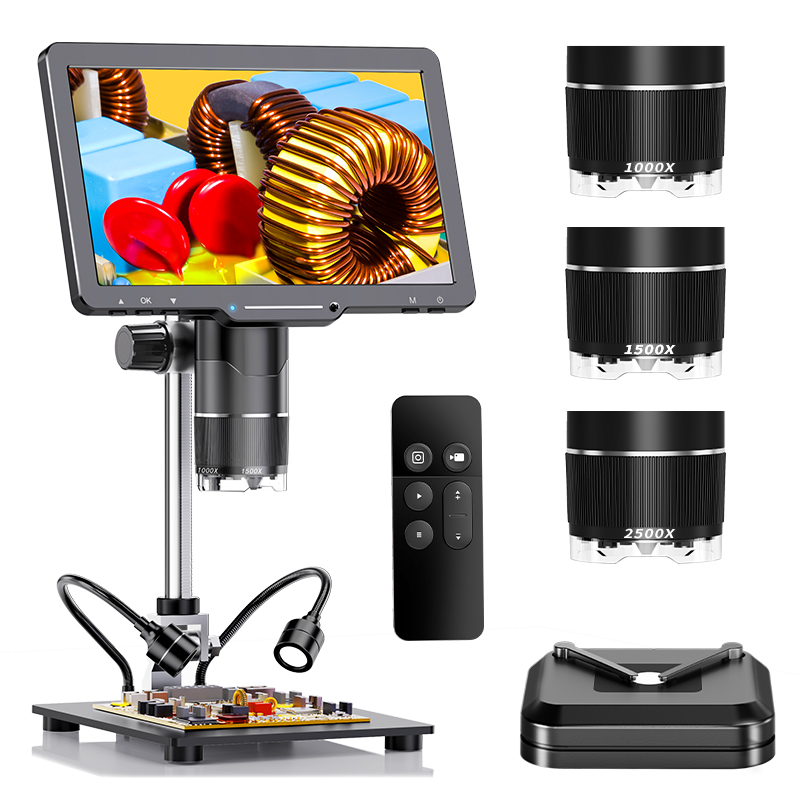 Diy Electronics Videos - Mikroskop Digital HDMI 3 lensa 2500X,