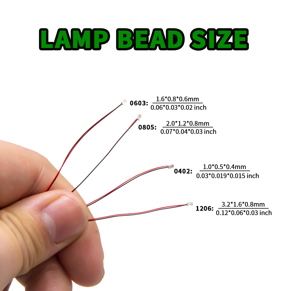 Diy Electronics Kids - 10 Buah/Set Chip Lampu LED Mikro