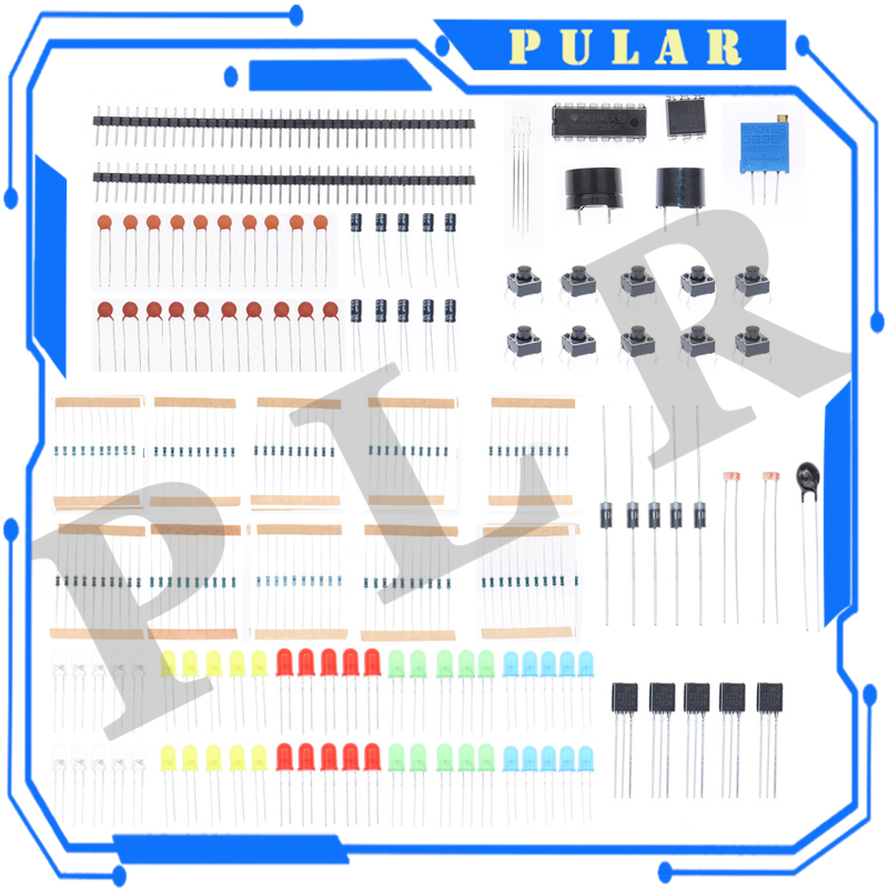 Diy Electronics Basics - PLR Kit pemula dasar komponen elektronik