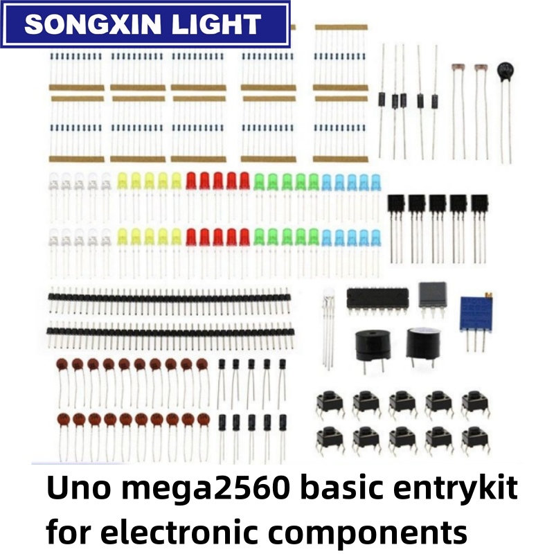 SX Kit pemula dasar komponen e - Diy Electronics Basics ulasan dan harga