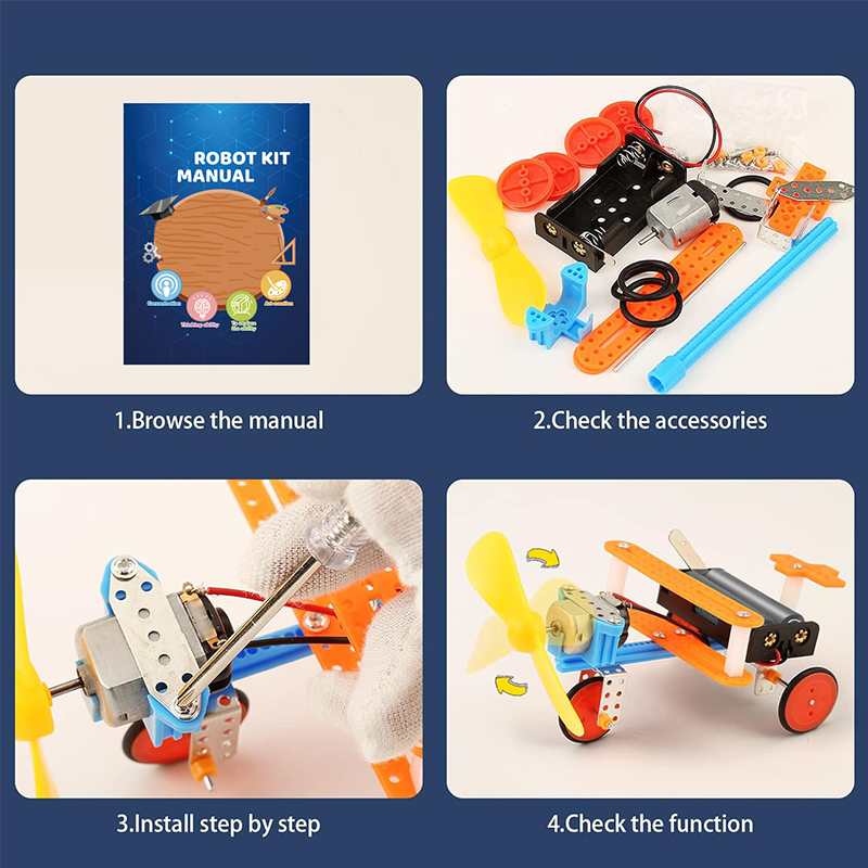 6 Set Kit Robotika Percobaan S - Diy Electronics Motor ulasan dan harga