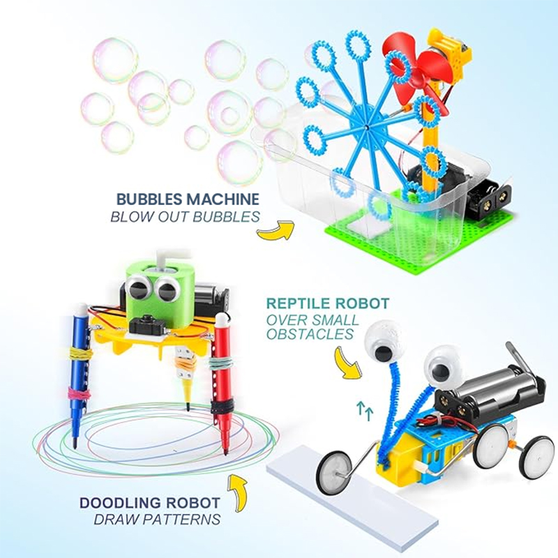 6 Set Kit Robotika Percobaan S - Diy Electronics Motor ulasan dan harga