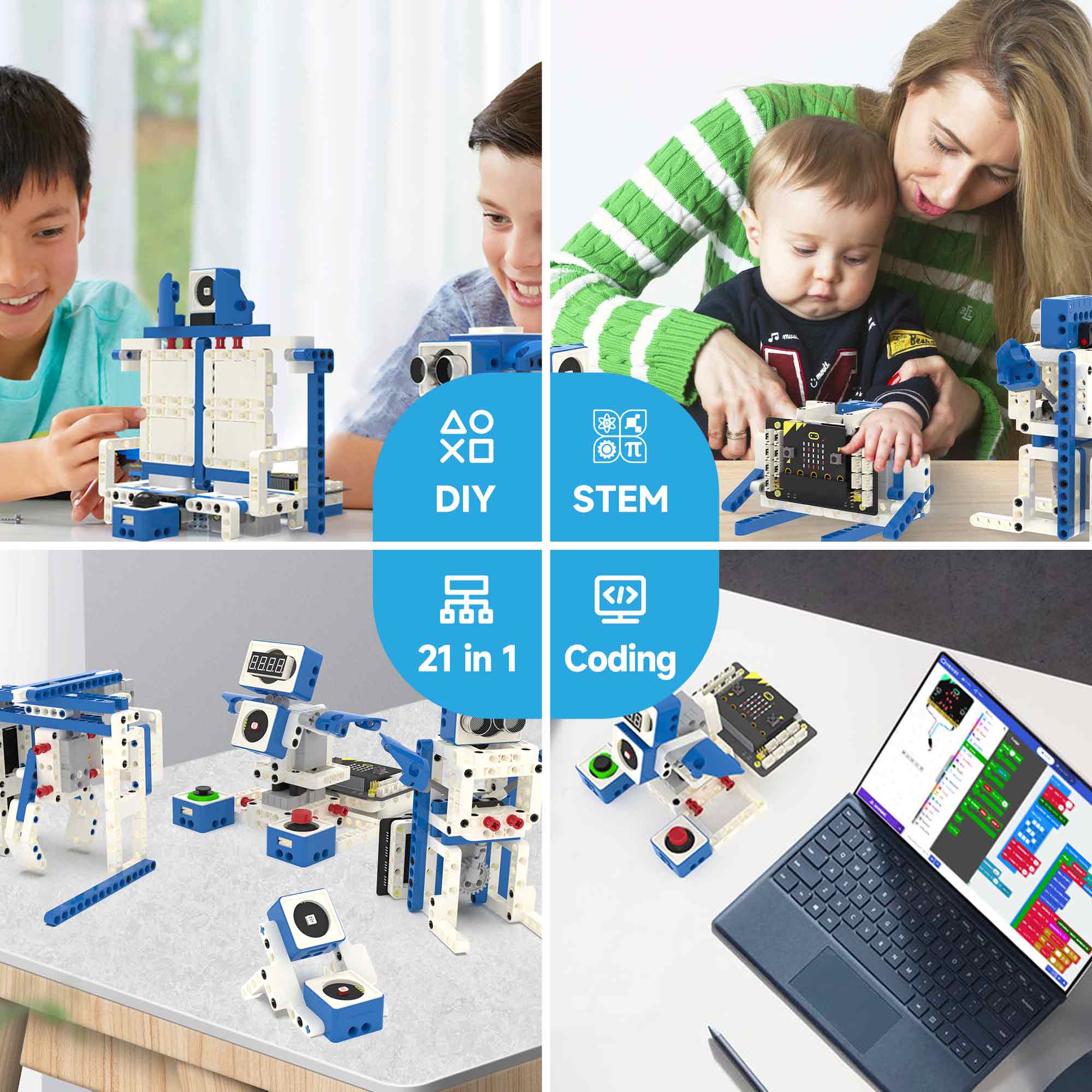 Kit Mobil Robot Pintar BBC Mic - Diy Electronics Projects For Kids ulasan dan harga