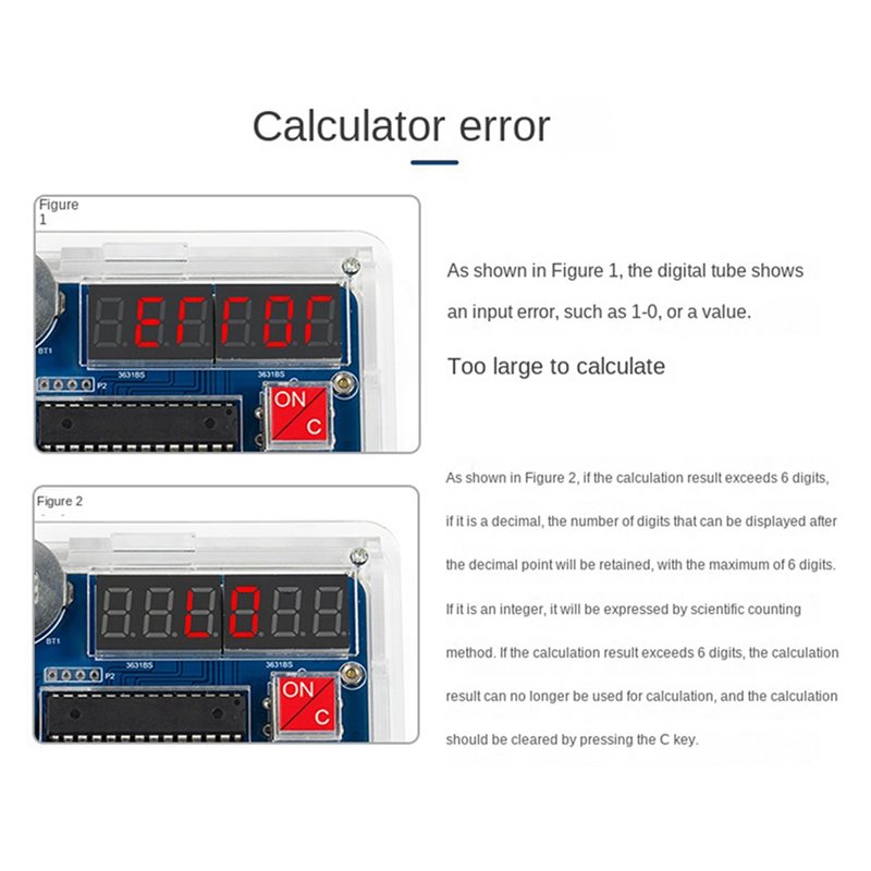 Kit Kalkulator QWE-5X DIY 51 M - Homemade Diy Electronics ulasan dan harga