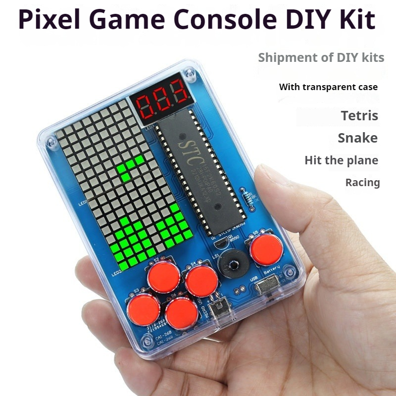 Kit Produksi Mesin Game Pixel, - Diy Electronics Game ulasan dan harga