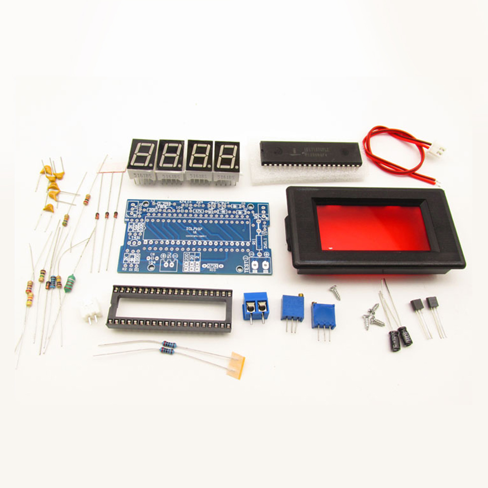 Kit Suku Cadang Voltmeter ICL7 - Diy Electronics Kids ulasan dan harga