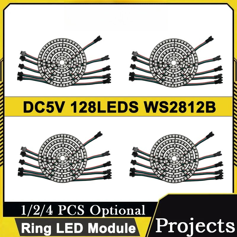 DC5V WS2812B 128LED Modul Cinc - Diy Electronics Address ulasan dan harga