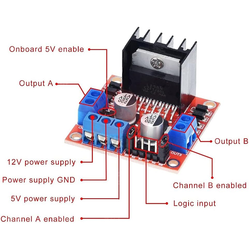 L298N Modul Papan Driver L298N - L298N Motor Driver ulasan dan harga
