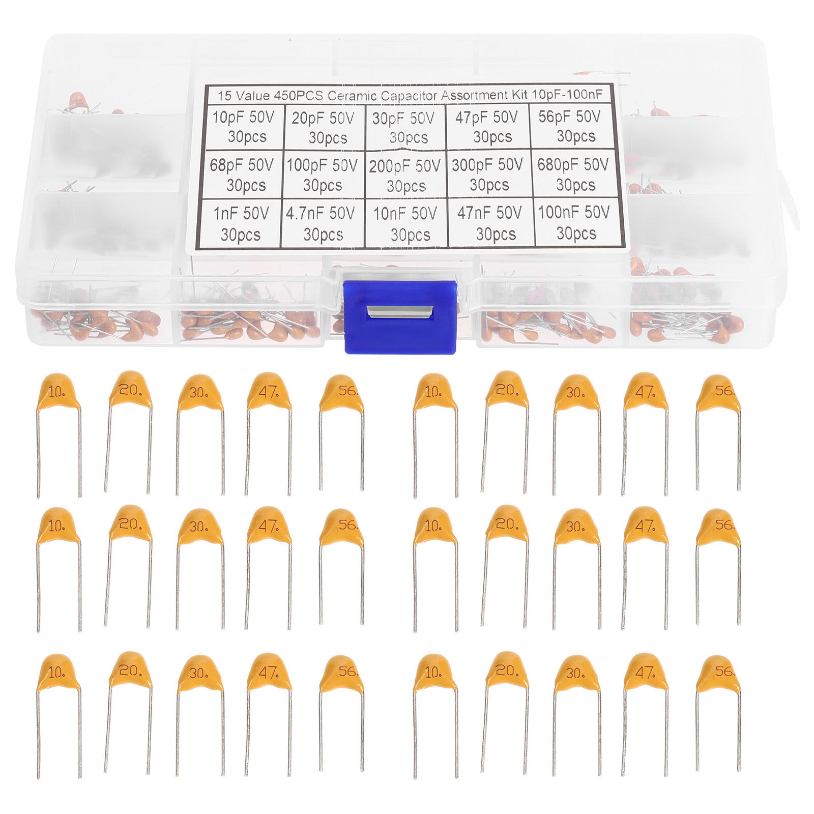 1 Set Contoh Kapasitor Keramik - Diy Electronics Videos ulasan dan harga