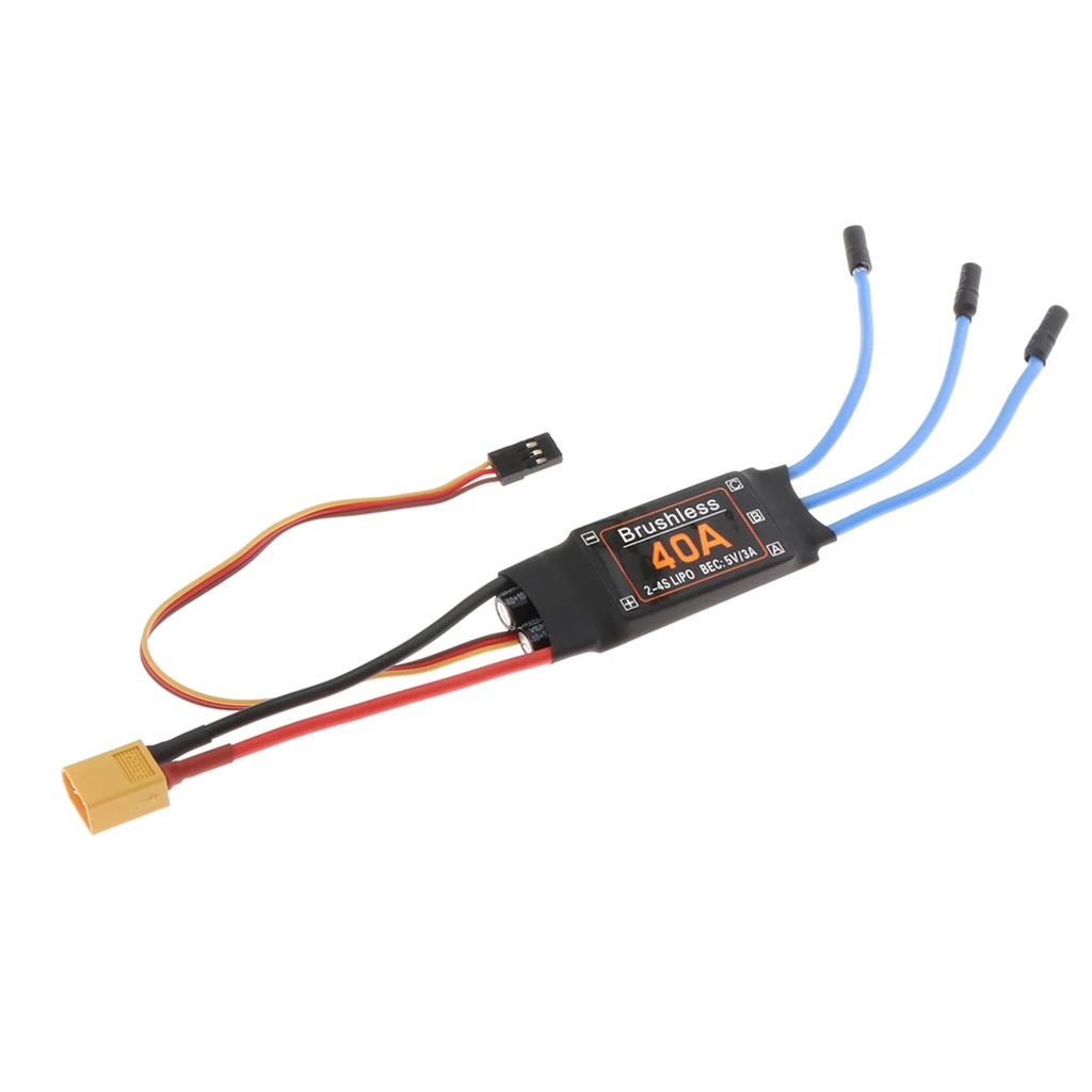 40A Tanpa Sikat ESC 2-4S Penge - Diy Electronics Motor ulasan dan harga