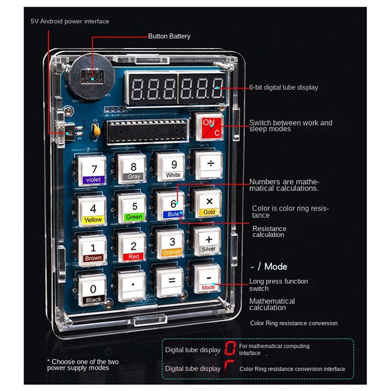 【HOT A69Z!】Kit Kalkulator DIY  - Homemade Diy Electronics ulasan dan harga