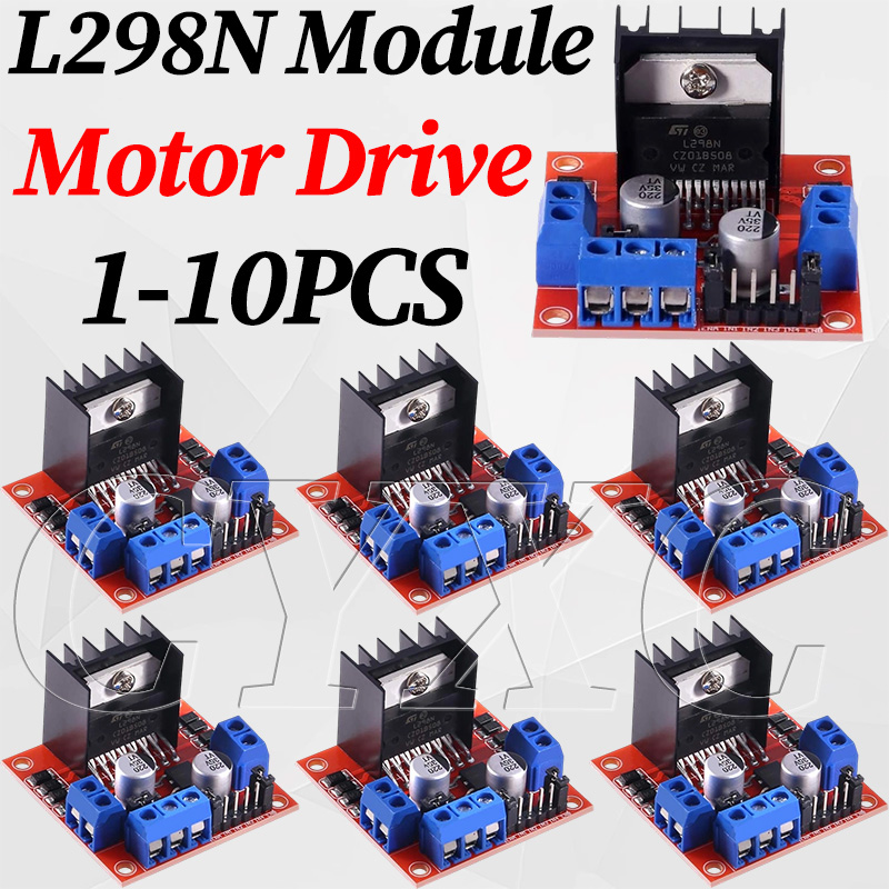 1-10 Buah L298N Papan Pengontr - L298N Motor Driver ulasan dan harga