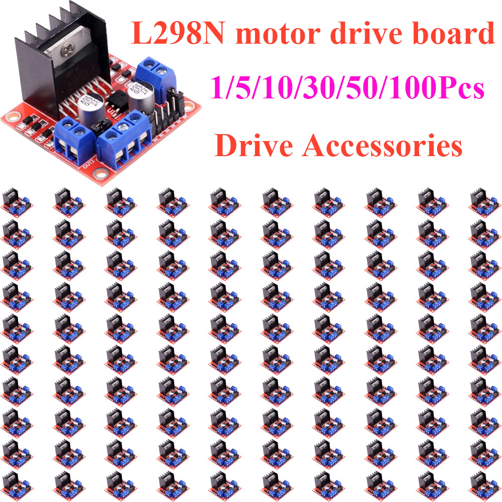 1 ~ 100 Buah L298N DC Modul Pa - Diy Electronics Motor ulasan dan harga