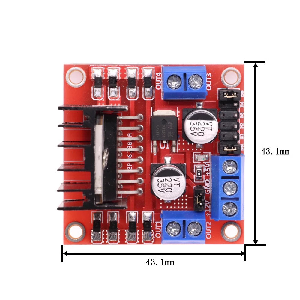 1 ~ 100 Buah L298N DC Modul Pa - Diy Electronics Motor ulasan dan harga