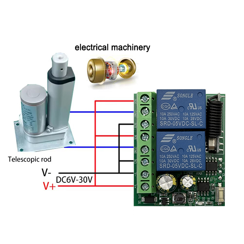 DC 12V 24V AC 220V RF433 2CH M - Rf 433Mhz Module ulasan dan harga