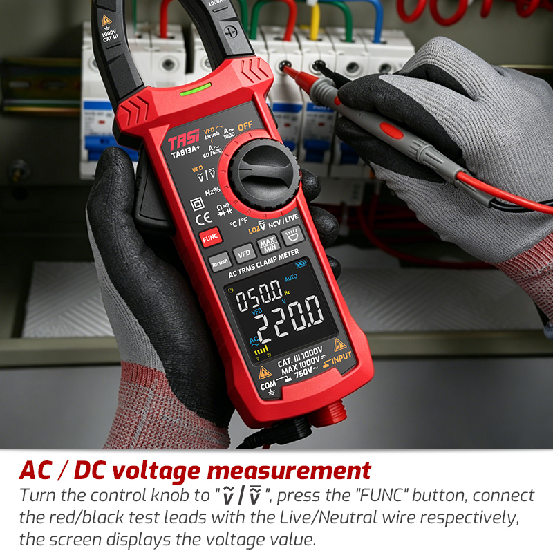 TA813B+ Digital Clamp Meter 60 - Multimeter Digital ulasan dan harga
