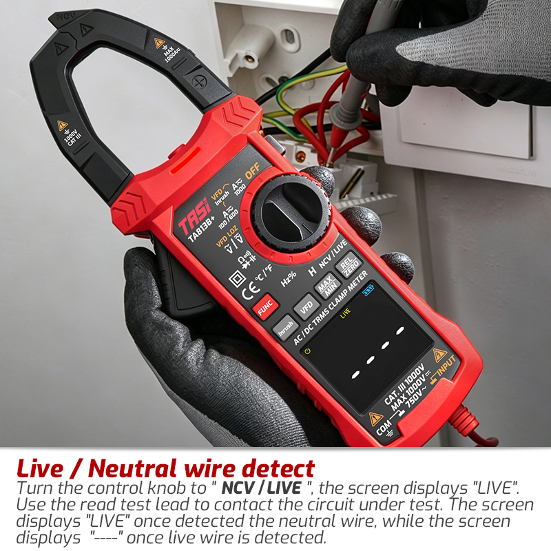 TA813B+ Digital Clamp Meter 60 - Multimeter Digital ulasan dan harga