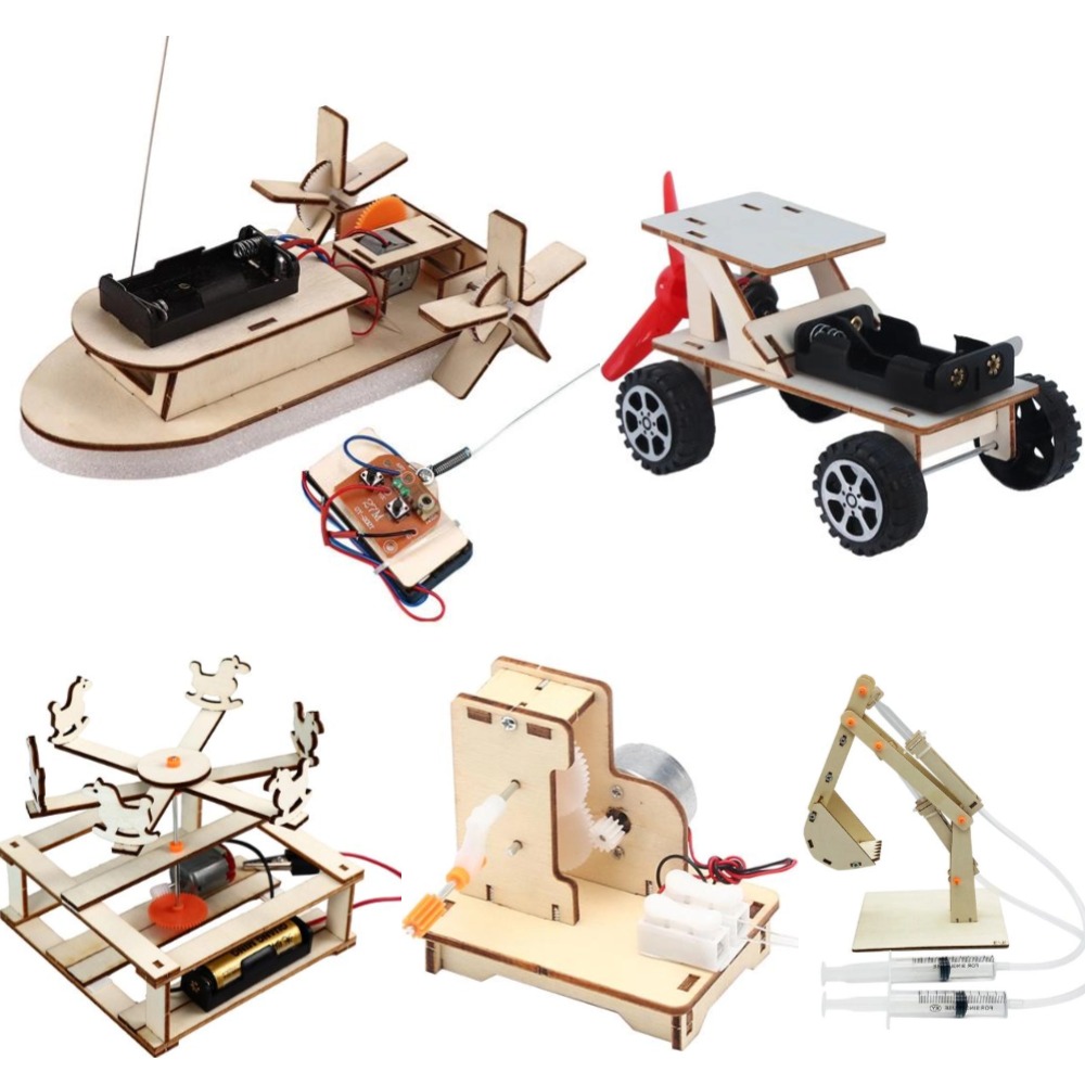 Model perahu DIY mainan sains  - Diy Electronics Kids ulasan dan harga