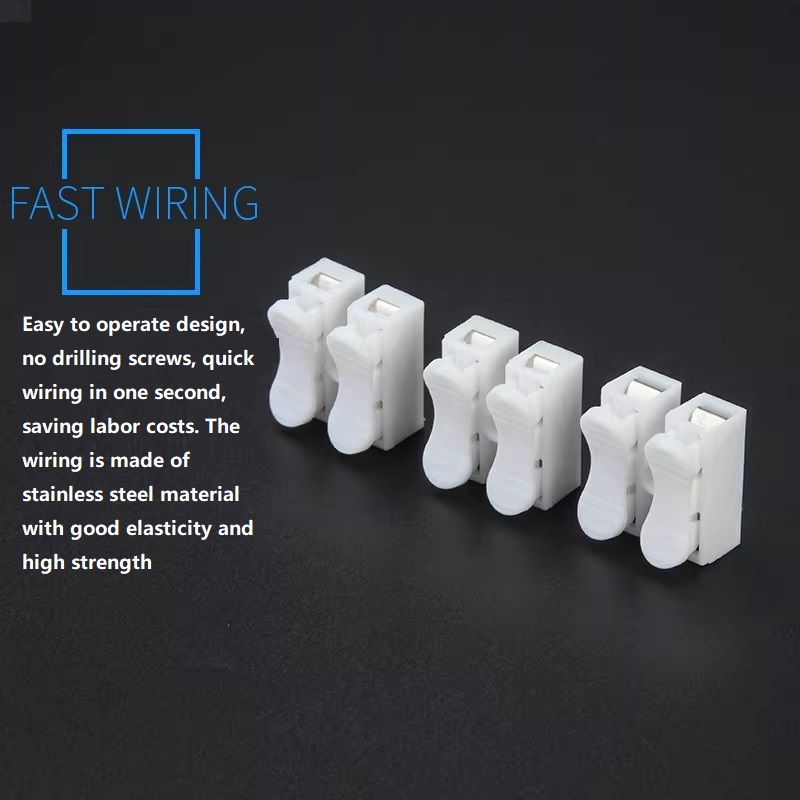 50Pcs Konektor Kabel Cepat Tan - Diy Electronics Wire ulasan dan harga