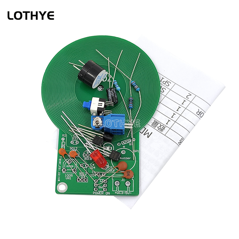 DC 3V-5V Kit Detektor Logam DI - Diy Electronics Parts ulasan dan harga