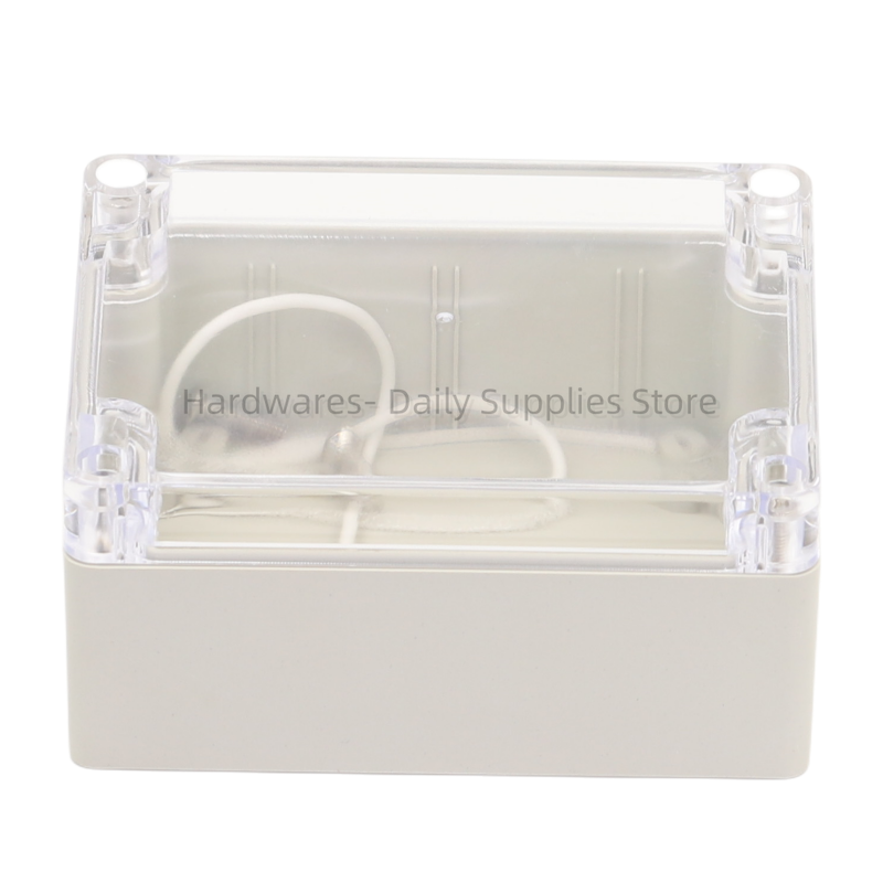 1 buah sarung plastik bening a - Diy Electronics Box ulasan dan harga