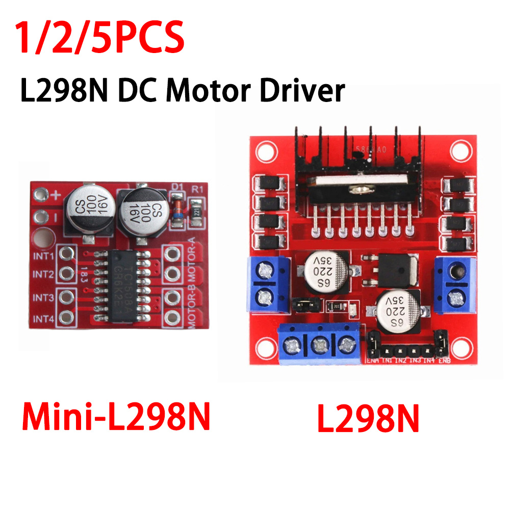 1-5 Buah Modul Papan Driver L2 - L298N Motor Driver ulasan dan harga