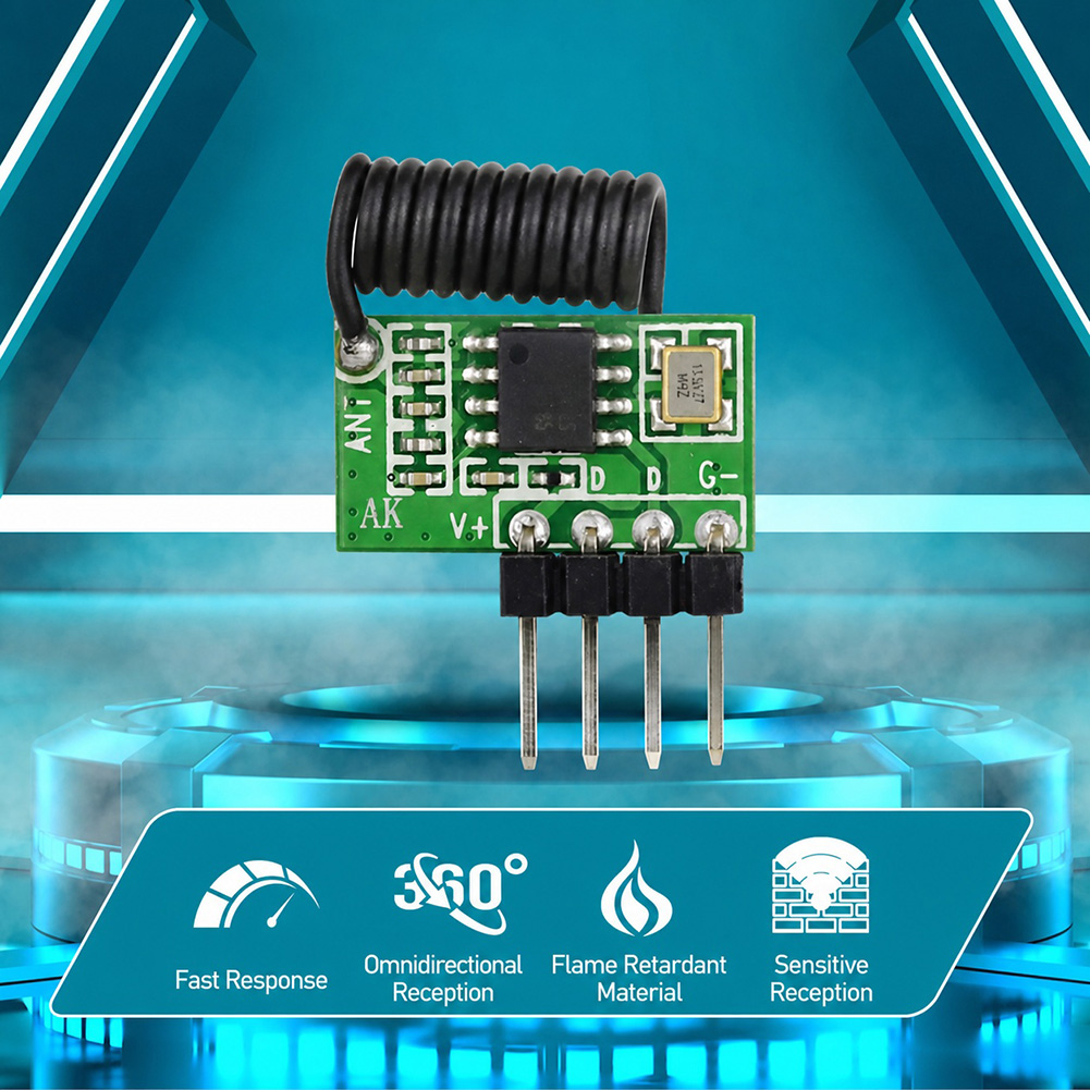 Modul Penerima RF Superheterod - Rf 433Mhz Module ulasan dan harga