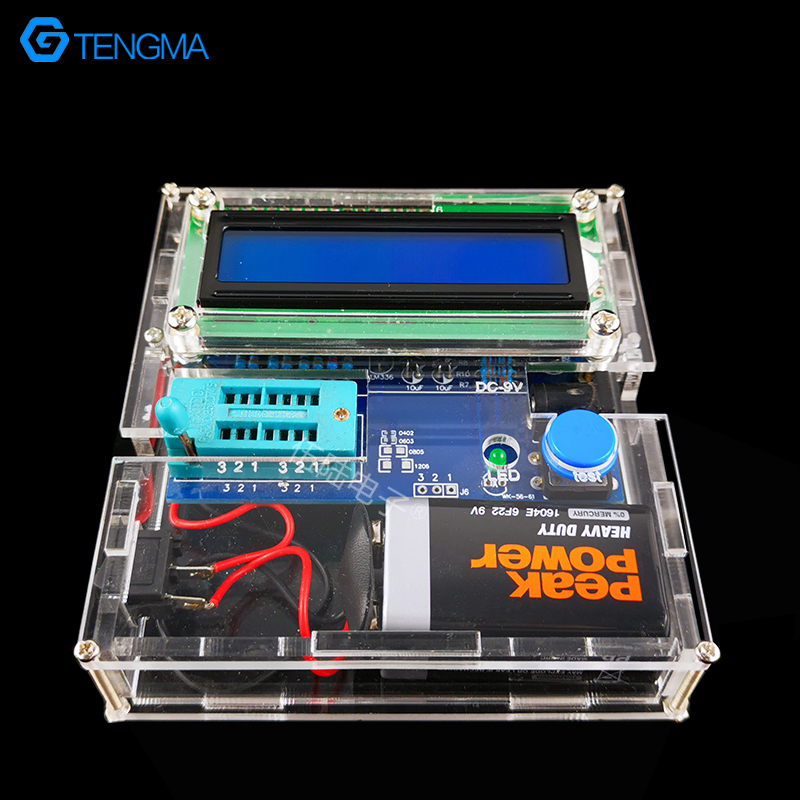 Kit penguji Transistor, kapasi - Diy Electronics Test Equipment ulasan dan harga