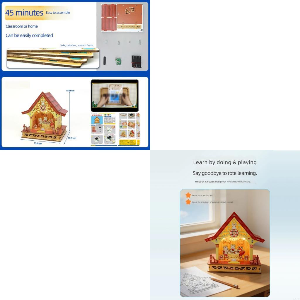 Model Rumah Perakitan Pondok E - Diy Electronics Projects For Kids ulasan dan harga