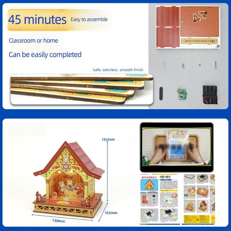 Model Rumah Perakitan Pondok E - Diy Electronics Projects For Kids ulasan dan harga