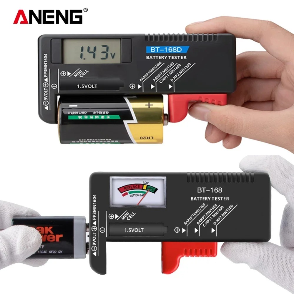 Penguji Baterai ANENG BT-168/  - Diy Electronics Test Equipment ulasan dan harga