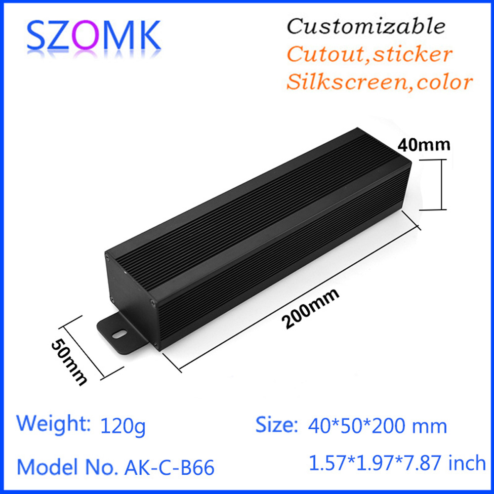 1 Buah 40*50*200Mm Kotak Alumi - Diy Electronics Box ulasan dan harga