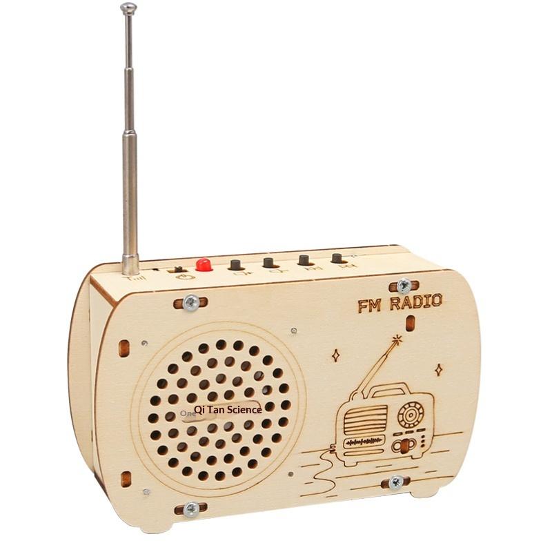 Kit Radio FM Kayu DIY Proyek P - Diy Electronics Projects For Kids ulasan dan harga
