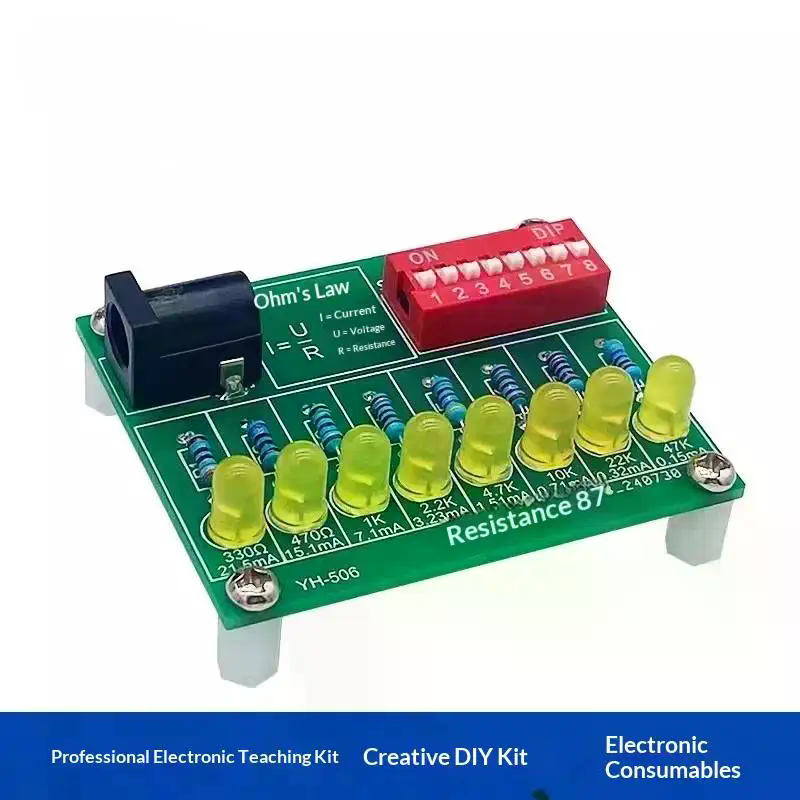 Kit Praktik Penyolderan DIY Uj - Diy Electronics Parts ulasan dan harga