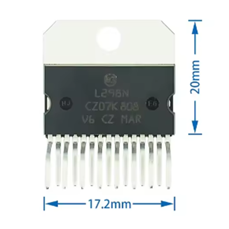 L298N L298 ZIP-15 chip driver  - L298N Motor Driver ulasan dan harga