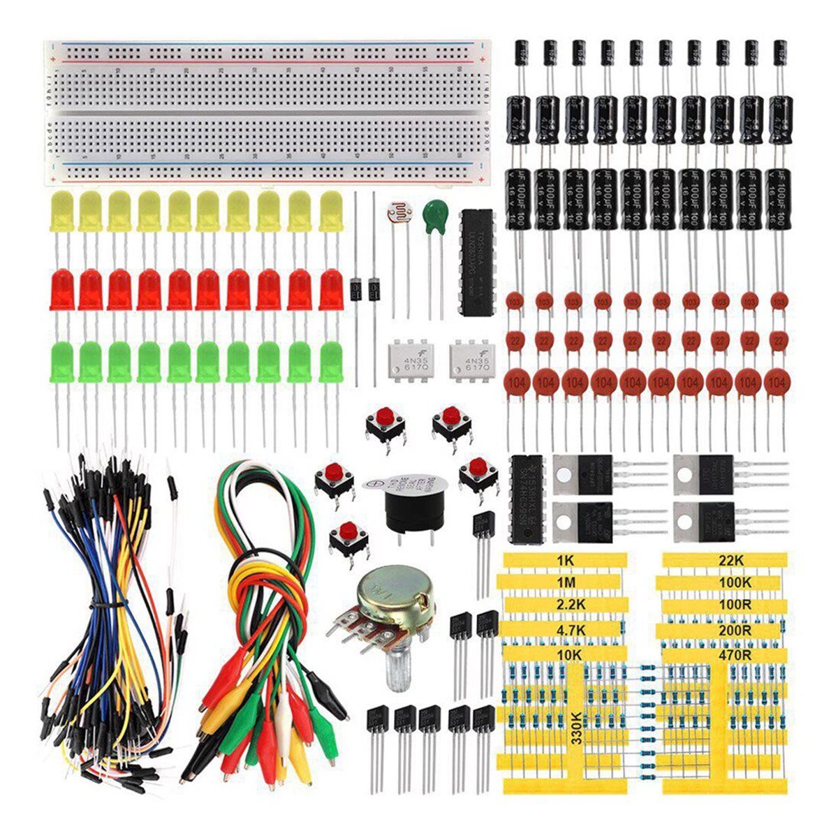 ◆ ♦ Kit Pembelajaran DIY Elekt - Diy Electronics Basics ulasan dan harga
