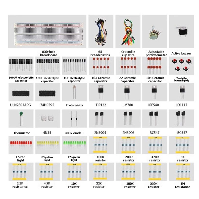 Kit Pembelajaran Elektronika D - Diy Electronics Basics ulasan dan harga