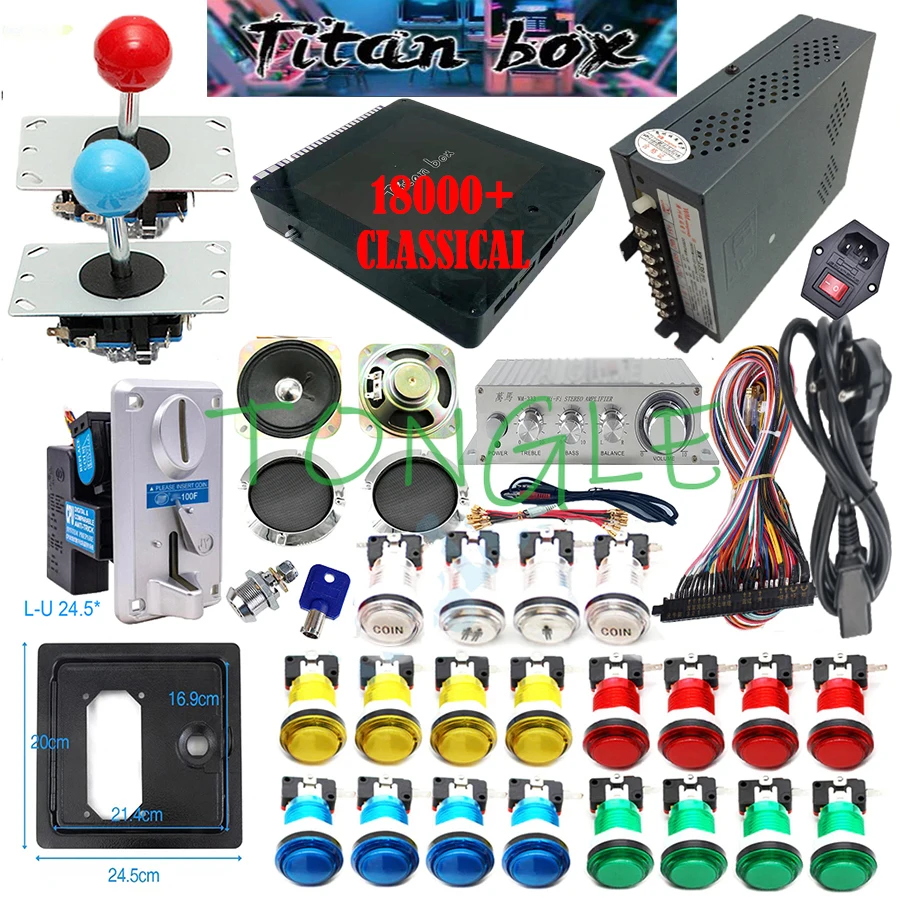 Kotak permainan JAMMA 18000 +  - Diy Electronics Game ulasan dan harga