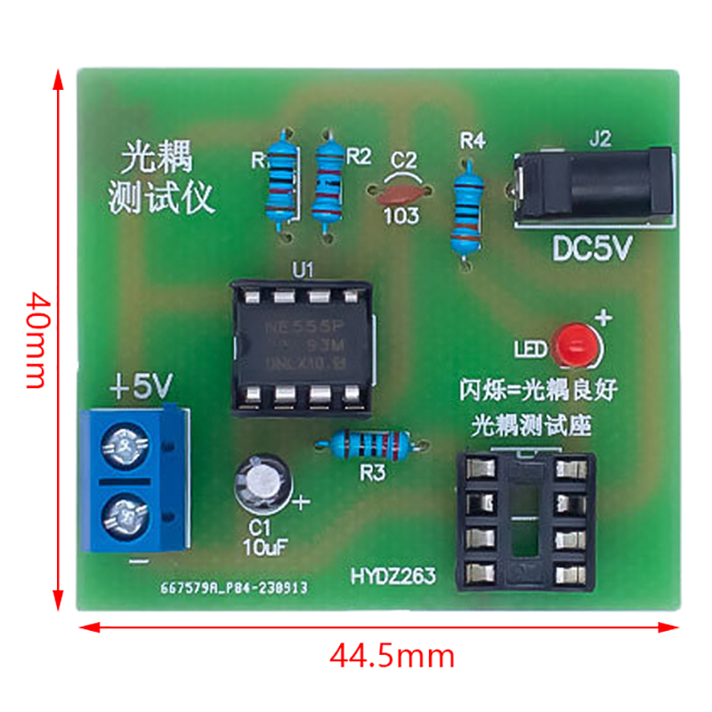 Kit Papan Tester Optocoupler S - Diy Electronics Test Equipment ulasan dan harga